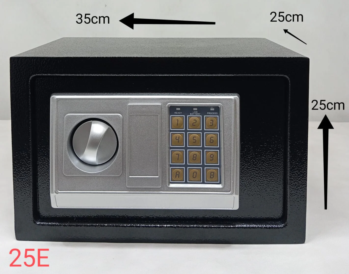 Coffre-fort électronique T25 – 25x25x35 cm