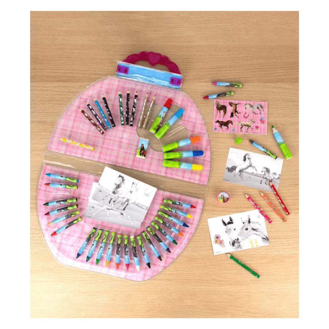 Mallette de dessin chevaux – Image 4