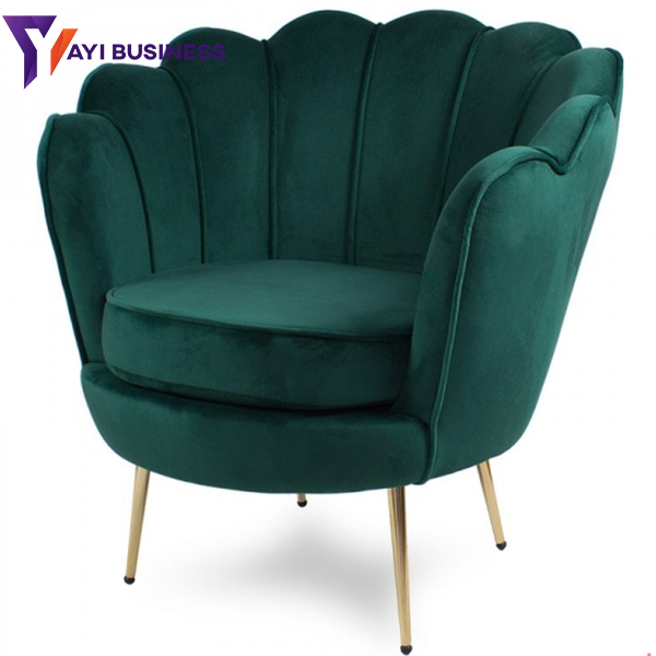 Fauteuil coquillage Vert – Image 2