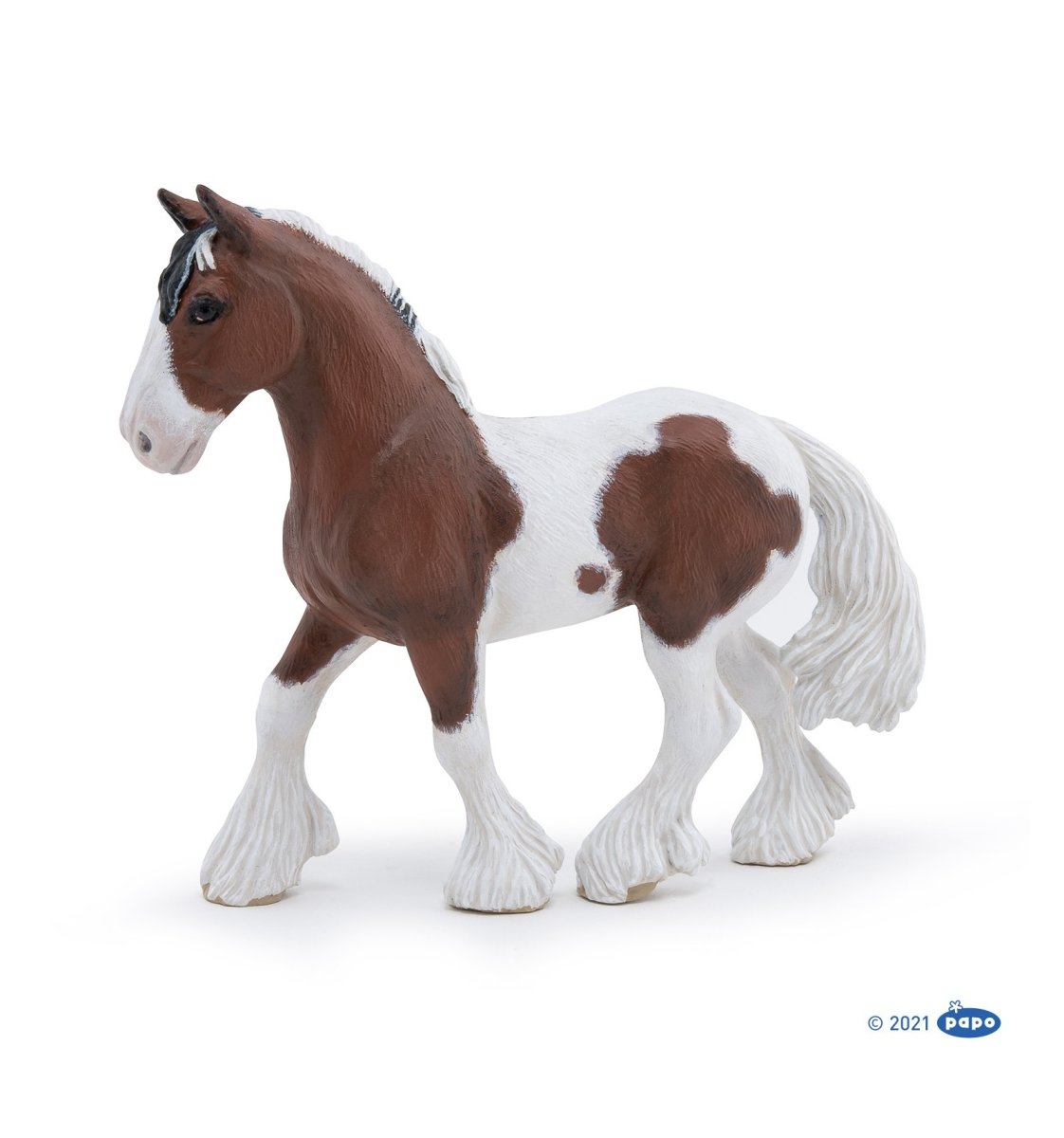 Figurine jument trinker