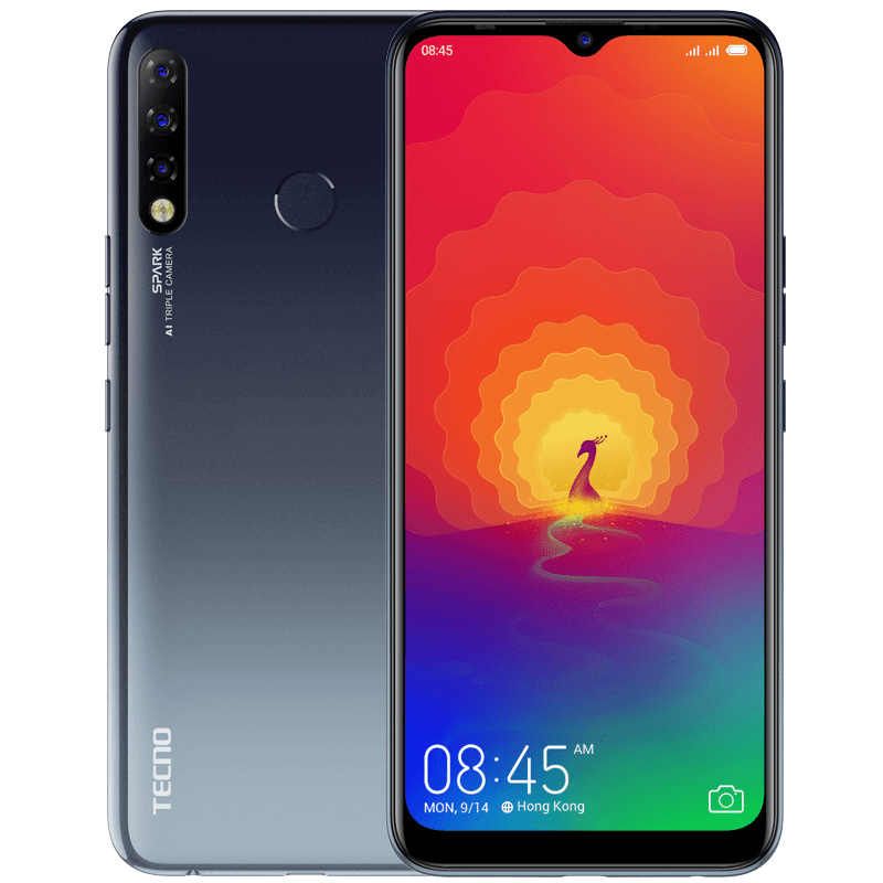 Tecno Spark 4 2020 – 32 Go Memoire + 2 Go de RAM