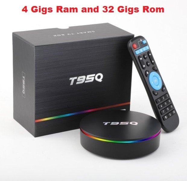 Box TV T95Q – Android 9.0 4go Ram 32 stockage