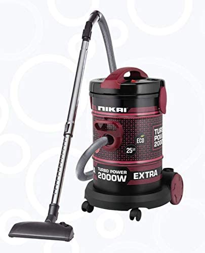 Aspirateur à tambour Nikai 2000W, rouge, NVC350T